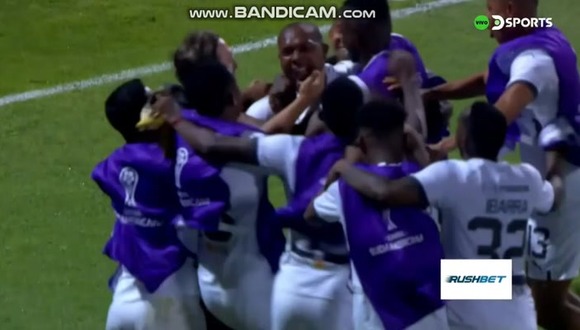 Juan Anangono anotó el 2-1 de Liga de Quito vs. César Vallejo. (Video: DirecTV Sports)