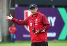 Mientras se resuelve su contrato: Juan Reynoso fue a la Videna a ver a la Sub-23