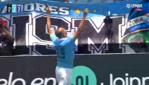 Gol de Hernán Barcos puso el 3-1 de Sporting Cristal vs. Comerciantes Unidos. (Video: L1 Max)