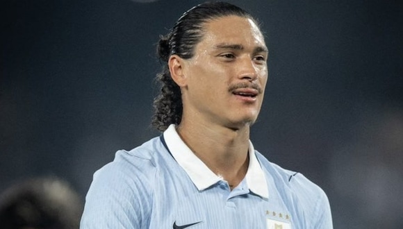 Gol de Darwin Núñez para el 1-0 de Uruguay vs. India. (Video: Movistar Liga de Campeones / Foto: Getty Images)