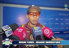 Edison Flores tras el triunfo de Universitario: “Cada partido es una final para nosotros”