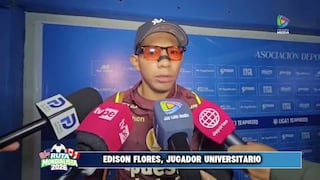 Edison Flores tras el triunfo de Universitario: “Cada partido es una final para nosotros”