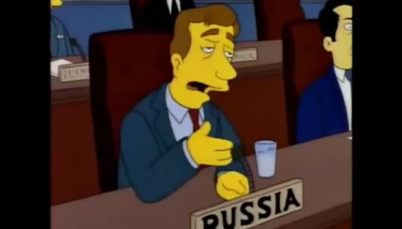 Los Simpsons los hicieron otra vez: se hace viral ‘predicción’ sobre el conflicto entre Rusia y Ucrania. (Video fuente: YouTube)