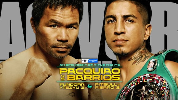 Cómo, cuándo y dónde ver la pelea de boxeo Manny Pacquiao vs. Mario Barrios