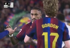¡Apareció Raphinha! Barcelona empató ante Real Madrid con un remate cruzado