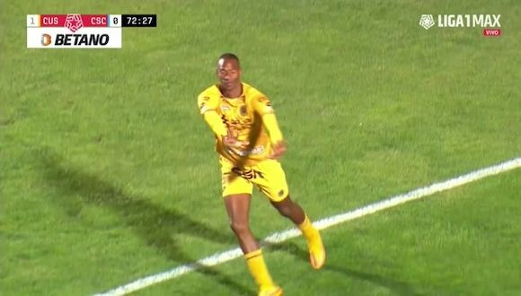 Abdiel Ayarza marcó el 2-0 de Cusco FC sobre Sporting Cristal. (Video: Liga 1 MAX)