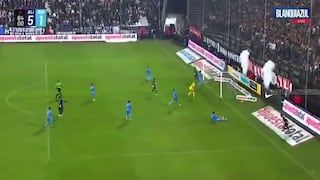 ¡Una ‘manito’! Gol de Hernán Barcos para el 5-1 de Alianza Lima vs. Binacional