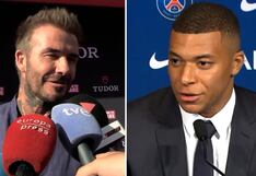 David Beckham se muestra feliz por llegada de Mbappé a Real Madrid