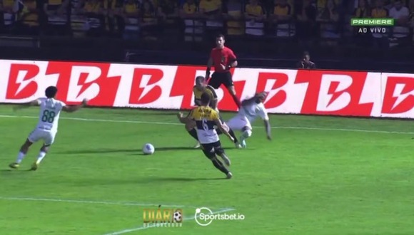 Expulsión de Miguel Trauco en el Brasileirao. (Vídeo: Premiere).