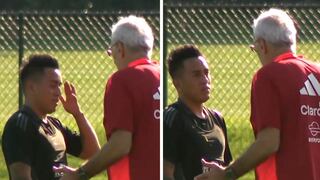 ¿Se queda? el diálogo entre Jorge Fossati y Cueva a poco de entregar la lista final para la Copa América