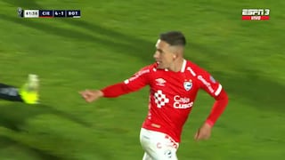 ¿Llave sentenciada? Gol de Neri Bandiera para el 5-1 de Cienciano vs. Botafogo por la Sudamericana