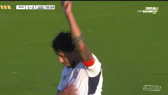 Christofer Gonzales anotó un gol con Al Adalah. (Video: @FDL_KSA)