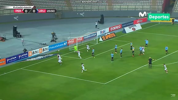 La chalaca de Renato Tapia ante Uruguay. (Video: Movistar Deportes)