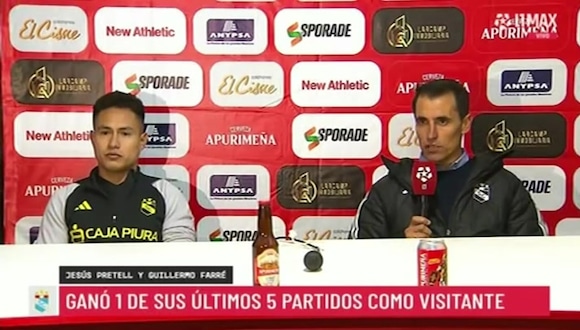 Declaraciones de Guillermo Farré tras Sporting Cristal vs. Los Chankas. (Video: L1 Max)