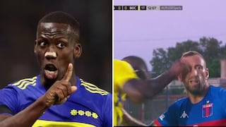 Boca Juniors: golpe de Luis Advíncula a jugador rival causa polémica en Argentina
