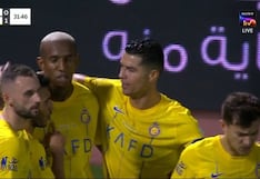 ¡Asistencia de Cristiano! Gol de Talisca para el 1-0 de Al Nassr vs. Al Taee
