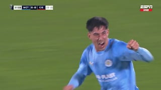 ¡Se acerca al empate! Gol de Salomón Rodríguez puso el 1-0 del Montevideo City Torque vs. Cienciano