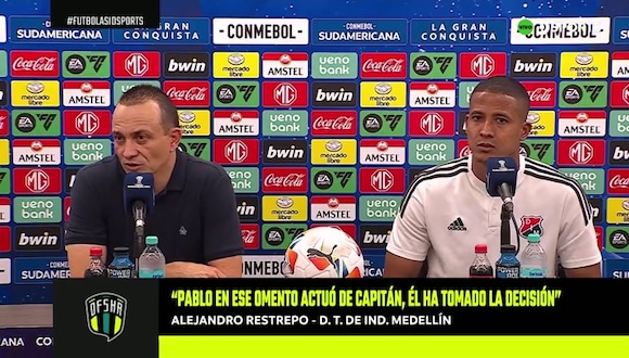 Alejandro Restrepo criticado por hinchas del DIM tras ser eliminado de la Copa Sudamericana. (Vídeo DGO).