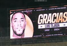 ¡En honor a ‘Diente de Oro’! Gran homenaje de Universitario a Luis Tejada en la ‘Noche Crema’