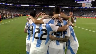 El show del ‘Toro’: gol y doblete de Lautaro Martínez en Argentina vs. Perú