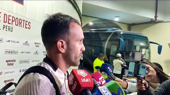 José Carvallo sobre la primera final de Liga 1. (Video: Wilmer Robles)