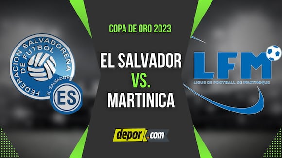 El Salvador vs. Martinica juegan por la Copa Oro (Video: Twitter).