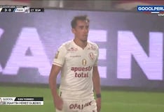¡Goleada! Goles de Martín Pérez Guedes y José Rivera para el 4-0 de Universitario vs. Mannucci