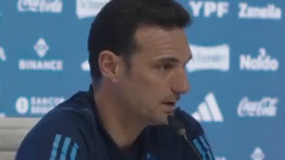 Declaraciones de Lionel Scaloni sobre los amistosos de Argentina. (Video: Selección de Argentina / Twitter)