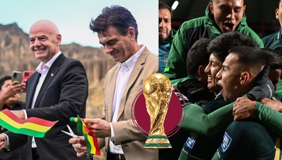 Gianni Infantino estuvo presente en la inauguración de la primera fase de la Casa de la Verde. (Video: Fútbol Canal Bo | Fotos: Alejandro Domínguez | AFP)