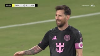 ¡Triplete del genio del fútbol! Goles de Lionel Messi con Inter Miami vs. Nashville