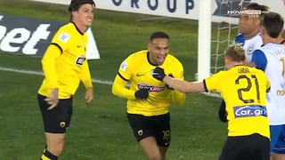 ¡Gol de Alexander Callens! Gran disparo para el 3-0 de AEK Atenas vs. Atromitos