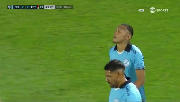 Golazo de Bryan Reyna con Belgrano en el 2-2 ante Estudiantes. (Video: TNT Sports)