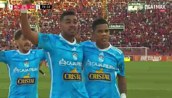 Joao Grimaldo marcó el 1-1 de Sporting Cristal sobre Melgar. (Video: Liga 1 MAX)