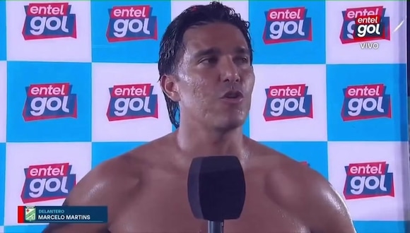 Marcelo Martins sobre Óscar Villegas. Video: Entel Gol