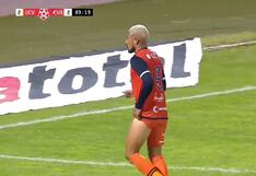 ¡No pudo más! Paolo Guerrero salió sentido de César Vallejo vs. Cusco FC