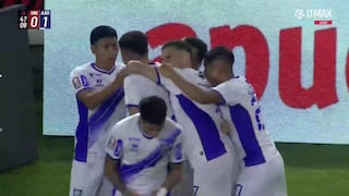 ¡Baldazo de agua fría! Gol de Valentín Robaldo para el 1-0 de Alianza Atlético vs Universitario