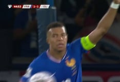 ¡Definición de lujo! Gol de Kylian Mbappé para el 1-1 de Francia vs. Islandia