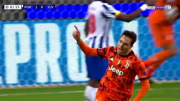 Porto 2-1 Juventus: gol de Federico Chiesa. (Video: Bein Sports)