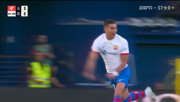 Goles de Ferran Torres en el Barcelona vs. Villarreal. (Video: ESPN)