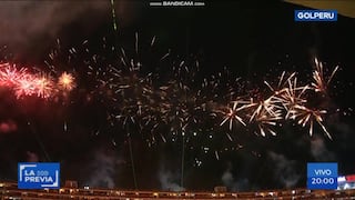¡Universitario está de fiesta! Espectacular show de fuegos artificiales en la ‘Noche Crema 2025’