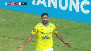 ¡Letal en las dos áreas! Gol de Ignácio Da Silva para el 1-0 de Sporting Cristal vs. ADT