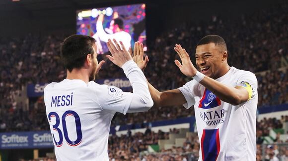 Lionel Messi anotó el gol del 1-0 de PSG vs. Estrasburgo. (Video: STAR Plus)