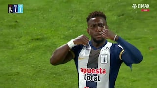 ¡No se quedan atrás! Gol de Eryc Castillo para el 1-1 de Alianza Lima vs. Sporting Cristal