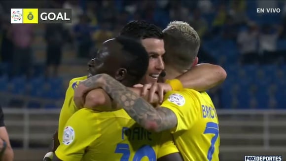 ¡Gol de Cristiano Ronaldo! Anota el 2-0 de Al Nassr vs. Al Raed. (Vídeo: @FOXDeportes).