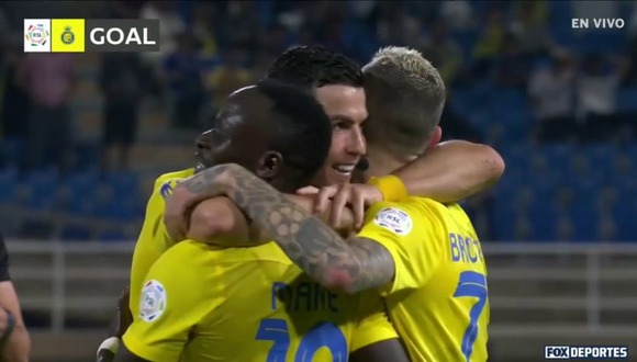 ¡Gol de Cristiano Ronaldo! Anota el 2-0 de Al Nassr vs. Al Raed. (Vídeo: @FOXDeportes).