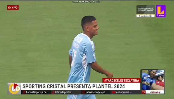 Joao Grimaldo fue ovacionado por la hinchada de Sporting Cristal en la 'Tarde Celeste'. (Video: Latina)