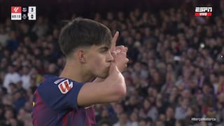 ¡De La Masia para el mundo! Gol de Marc Bernal para el 3-0 de Barcelona vs. Mallorca