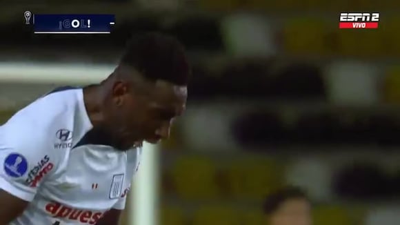 Gol de Eryc Castillo para el 1-2 de Alianza Lima vs. U. de Chile | VIDEO: ESPN