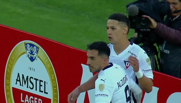 Gol de Alex Arce en LDU vs. Universitario. (Video: ESPN)