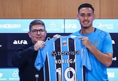 ¡En perfecto portugués! Presentación de Erick Noriega como nuevo jugador de Gremio